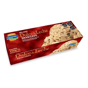 HELADO CONAPROLE BARRA D.LECHE GRANIZADO 1 LT.