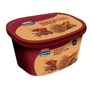 HELADO CONAPROLE BARRA D.LECHE GRANIZADO 2 LT.