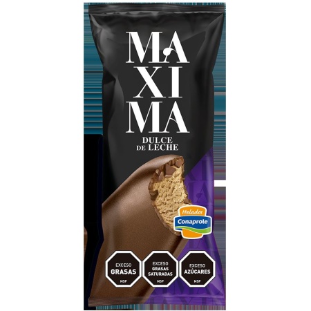 HELADO MAXIMA CONAPROLE DULCE DE LECHE 96 ML.