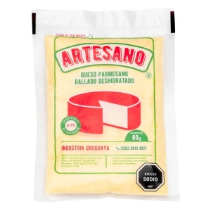 QUESO RALLADO ARTESANO FINO 80 GR
