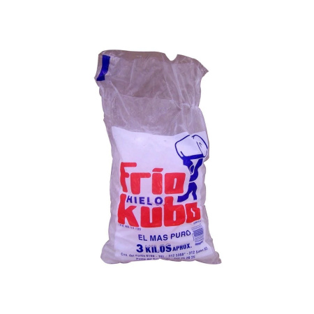 HIELO FRIO KUBO BOLSA X 3 KG.