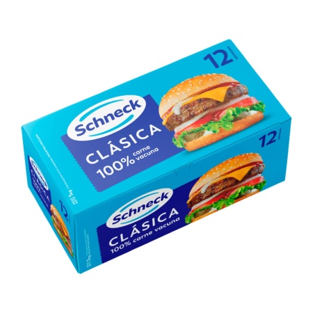 HAMBURGUESA SCHNECK X12