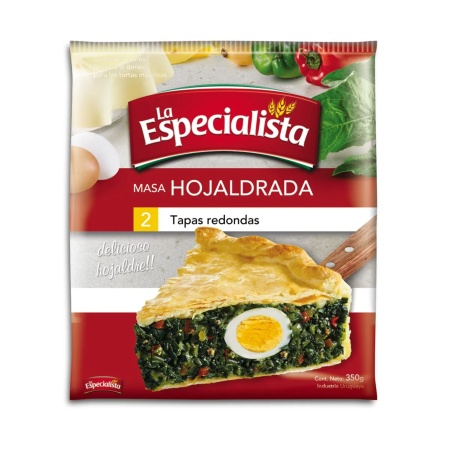 TAPA PASCUALINA REDONDA LA ESPECIALISTA