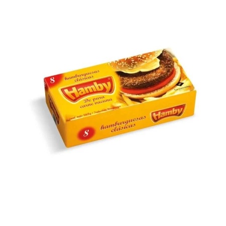 HAMBURGUESA HAMBY CONGELADA X 8