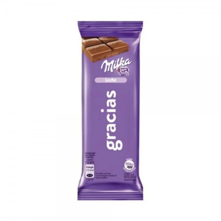 CHOCOLATE MILKA LECHE 55 GR