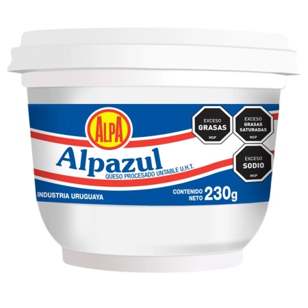 QUESO CREMA ALPAZUL POTE 230 GR