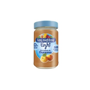 MERMELADA DURAZNO LIGHT LOS NIETITOS 340 GR.