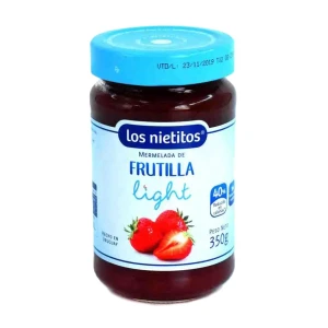MERMELADA FRUTILLA LIGHT LOS NIETITOS 340 GR.