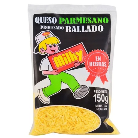 QUESO RALLADO MILKY HEBRAS 150 GR