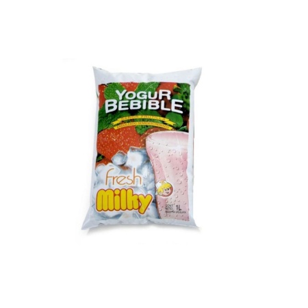 YOGUR MILKY FRESH FRUTILLA 1 LT