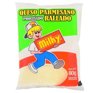 QUESO RALLADO MILKY FINO 80 GR