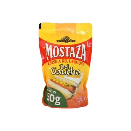 MOSTAZA DEL GAUCHO DOY PACK 200 GR.