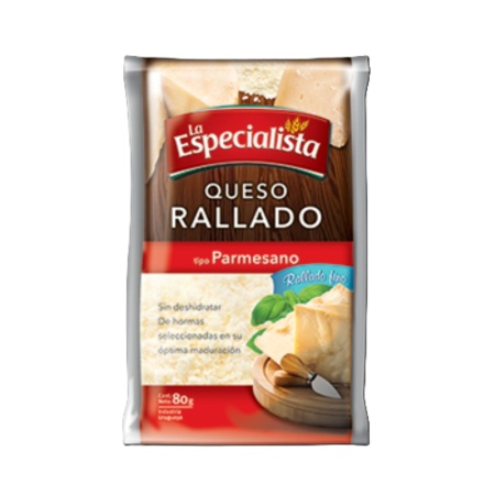 QUESO RALLADO LA ESPECIALISTA 80 GR