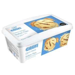 HELADO CRUFI FLAN 2 LT.