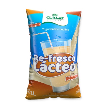 REFRESCO LACTEO .DURAZNO 1 LT