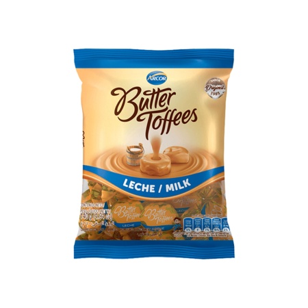 CARAMELOS BUTTER TOFFEE LECHE 140 GR.