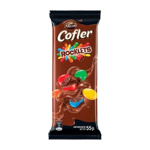 CHOCOLATE COFLER LECHE/ROCKLET 55 GR