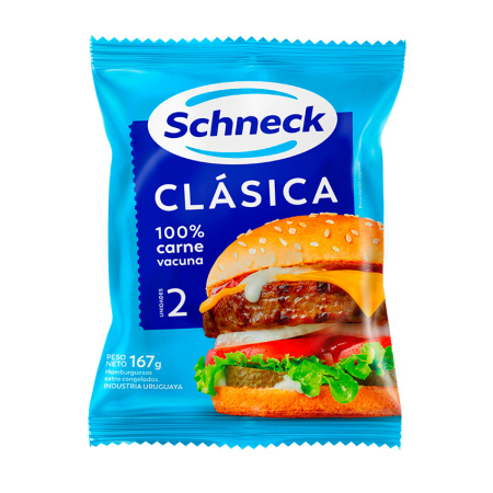 HAMBURGUESA SCHNECK X2