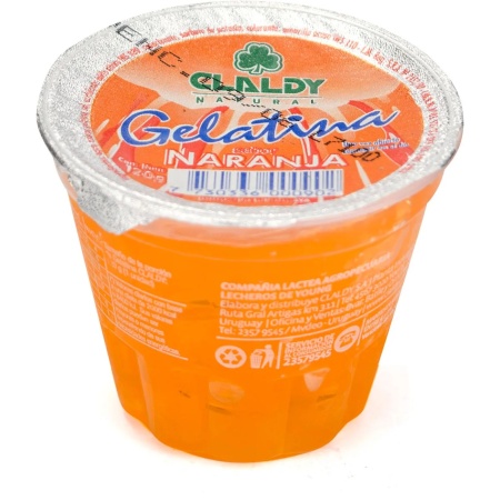 GELATINA CLALDY NARANJA 115 GR