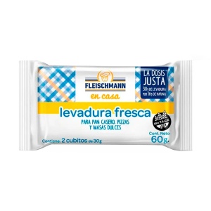 LEVADURA FRESCA FLEISCHMANN 60 GR