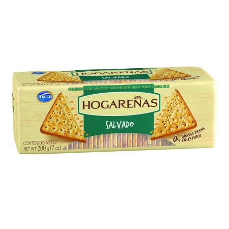 GALLETA HOGAREÑAS SALVADO 200 GR.