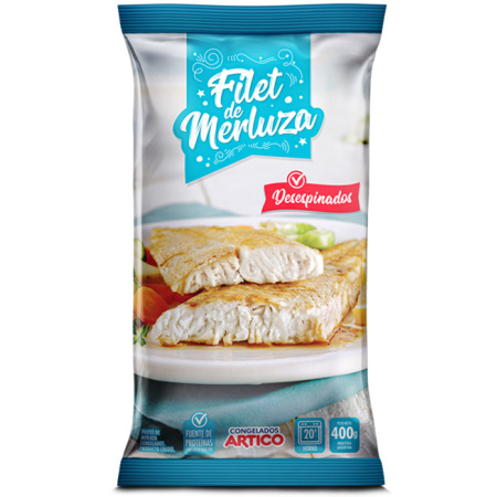 MERLUZA S/ESPINAS 400 GR.