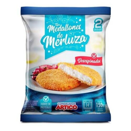 MEDALLONES DE MERLUZA ARTICO X 2