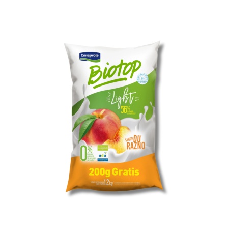 YOGUR BIOTOP DURAZNO LIGHTCONAPROLE 1.2 LT