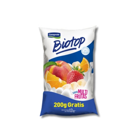 YOGUR BIOTOP MULTIFRUTAL CONAPROLE 1.2 LT