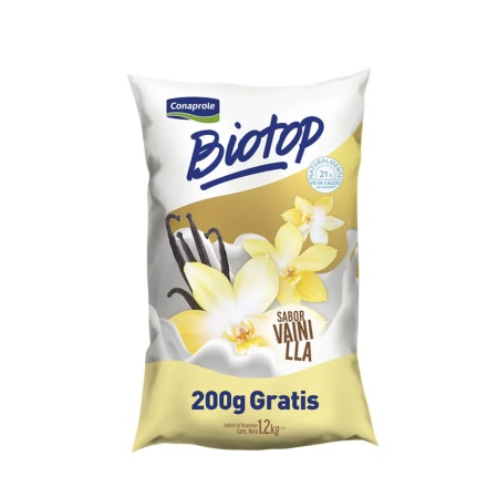 YOGUR BIOTOP VAINILLA CONAPROLE 1.2 LT