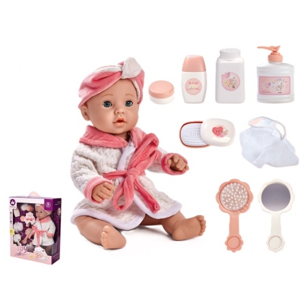 BEBÉ REBORN 41 CM CON ACCESORIOS