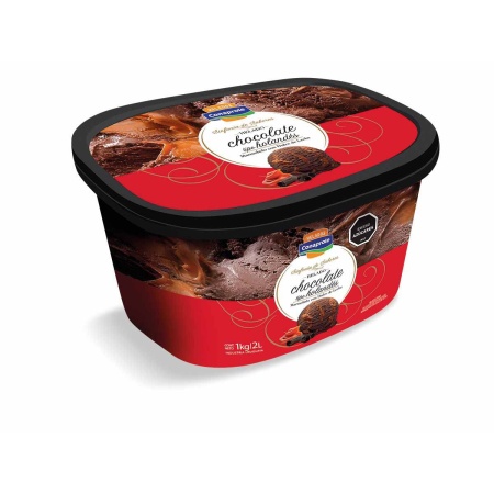 HELADO SINFONIA CHOCOLATE HOLANDES/MARMOLADO DULCE DE LECHE 2LT.