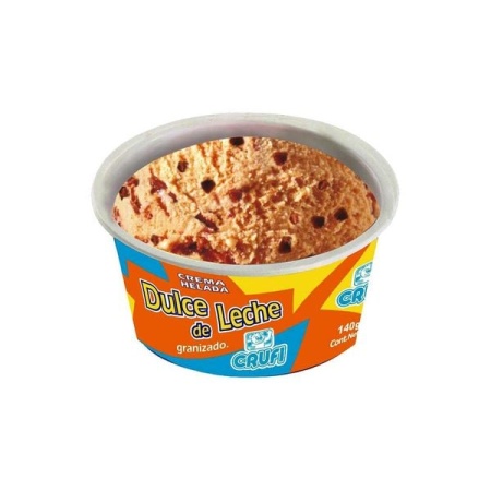 HELADO CRUFI CASATTA DULCE DE LECHE GRANIZADO