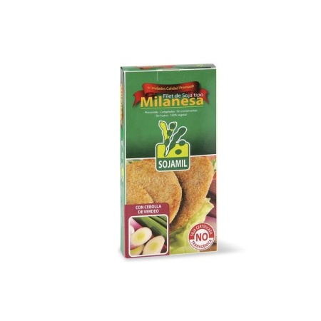 MILANESA SOJA SOJAMIL CON CEBOLLA 400 GR