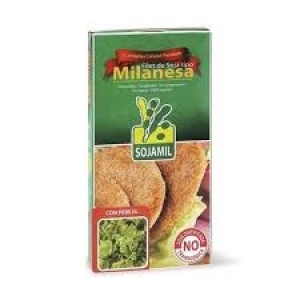 MILANESA SOJA SOJAMIL Y PEREJIL 400 GR