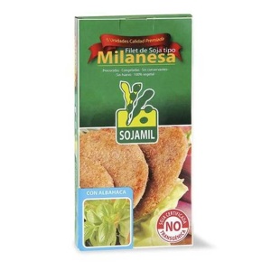 MILANESA SOJA SOJAMIL Y ALBAHACA 400 GR