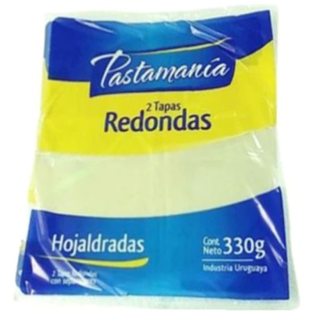 TAPA PASCUALINA REDONDA PASTAMAN