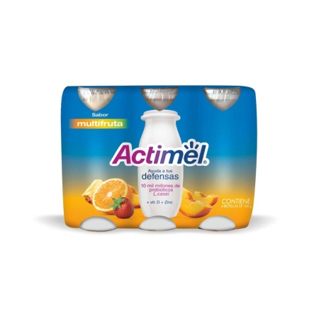 PACK ACTIMEL MULTIFRUTA X 6