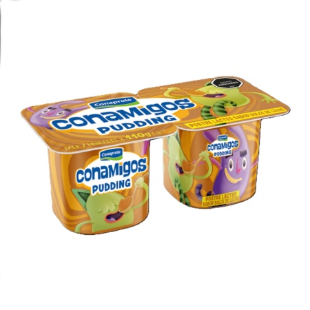 POSTRE PUDDING DULCE DE LECHE CONAPROLE X 2