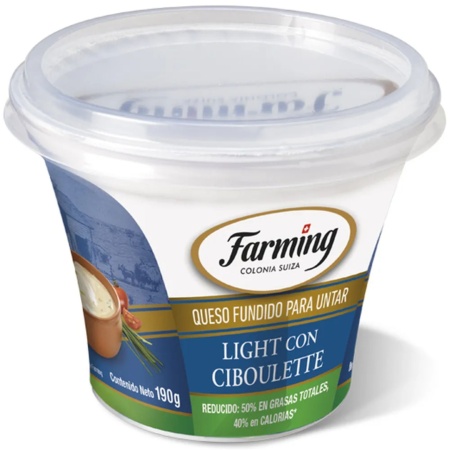 QUESO FDIDO MAGRO LIGHT CIBOULETTE 190 GR