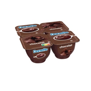 POSTRE DANETTE CHOCOLATE PACK X4 380 GR