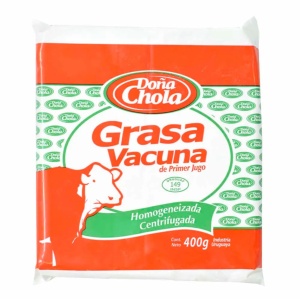 GRASA VACUNA DOÑA CHOLA 400 GR