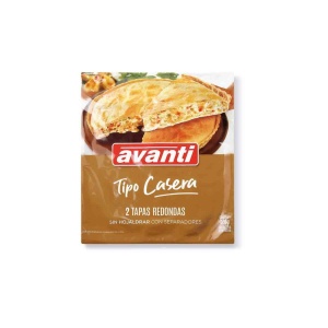 TAPA PASCUALINA REDONDA AVANTI CASERA
