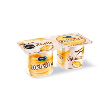 POSTRE DELEITE VAINILLA 2 X 110 GR CONAPROLE