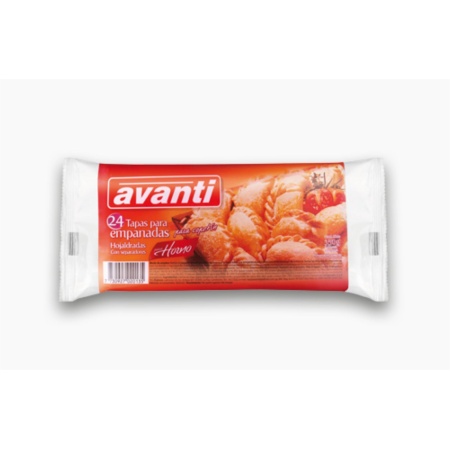 TAPA PARA EMPANADAS COPETIN HORNO X 24