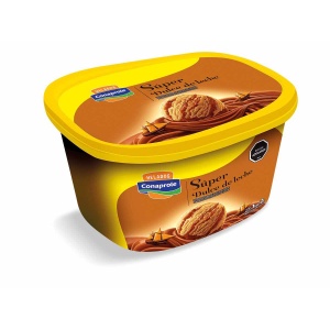 HELADO SINFONIA SUPER DULCE DE LECHE CONAPROLE 2 LT.