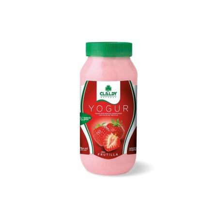 YOGUR FRUTILLA DESCREMADO 780 ML