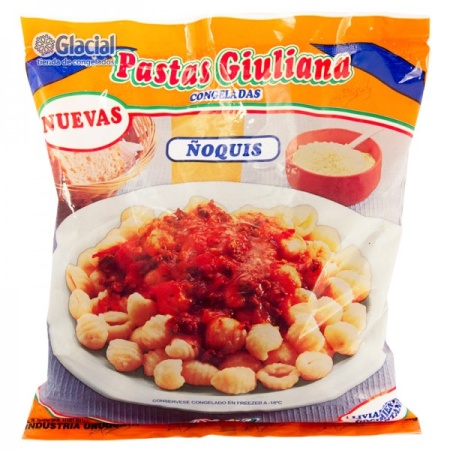 ÑOQUIS GIULIANA PAQUETE 1 KG.