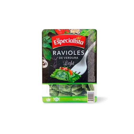 RAVIOLES VERDES LIGHTLA LESPECIALISTA 500 GR