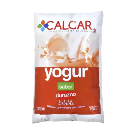 YOGUR BEBIBLE CALCAR DURAZNO 1 LT